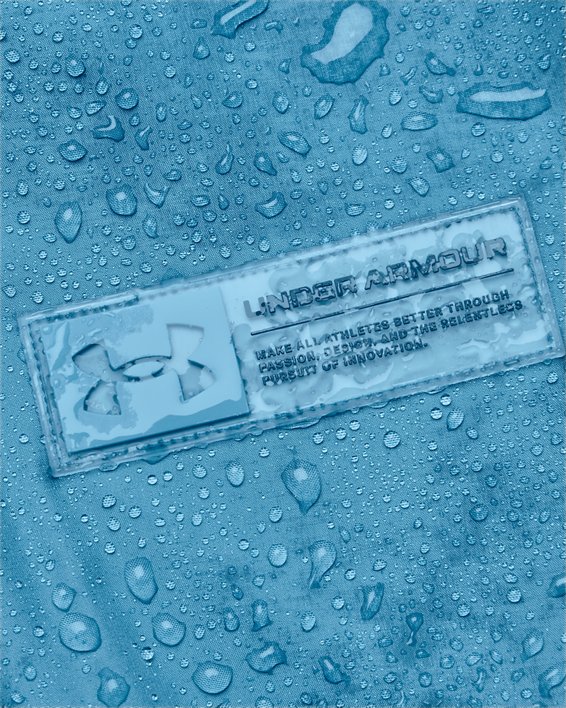 Herren Armour Fleece® Storm Hoodie mit ½ Zip, Blue, pdpMainDesktop image number 4